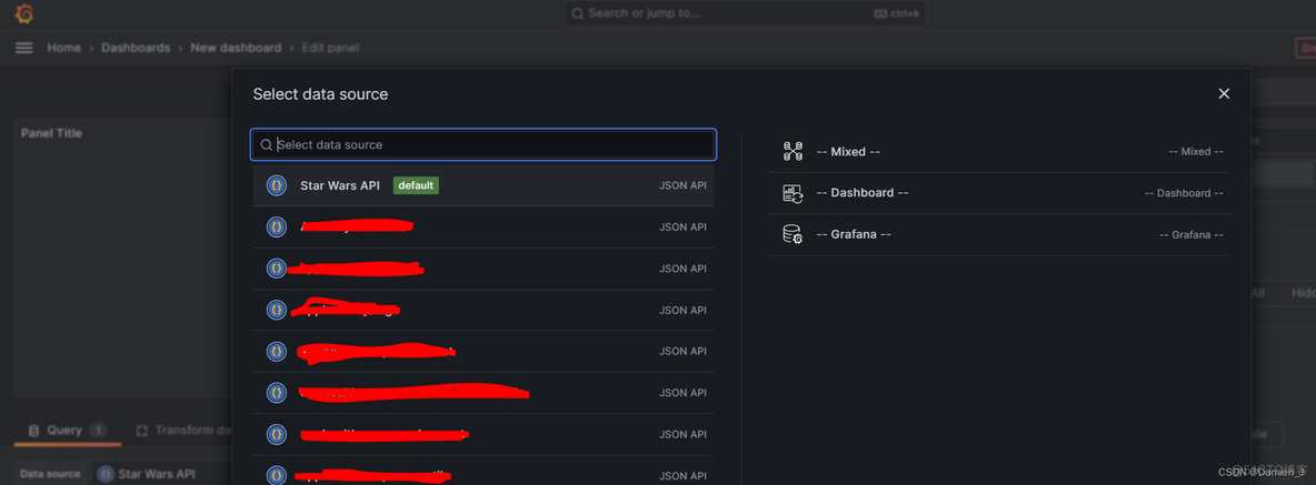 grafana 配置mongo插件 grafana panel配置_grafana_08