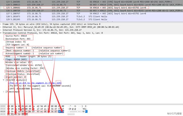 Wireshark SMTP wireshark smtp怎么看服务器地址_SSL_05