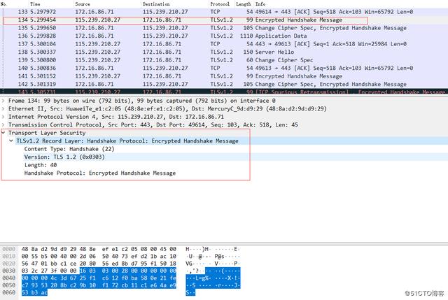 Wireshark SMTP wireshark smtp怎么看服务器地址_SSL_12