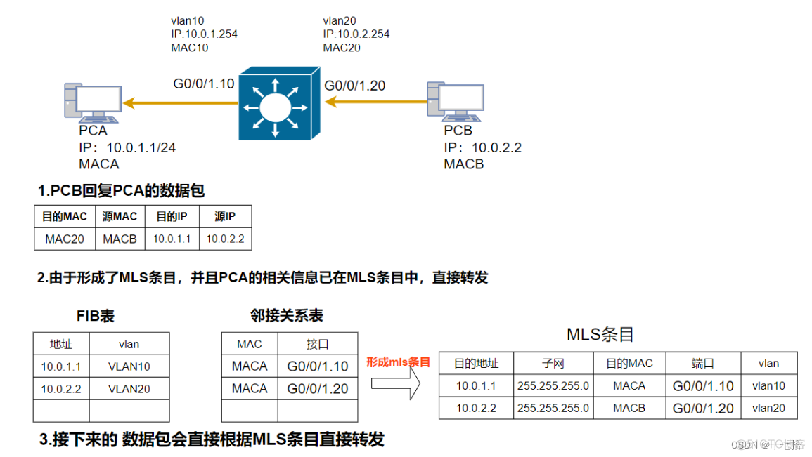 路由器配置本征vlan命令 路由器的vlan配置_数据帧_32