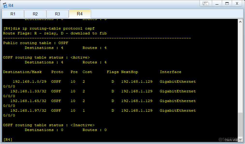 ospf宣告vlan网段指令 ospf宣告网段的作用_R3_03