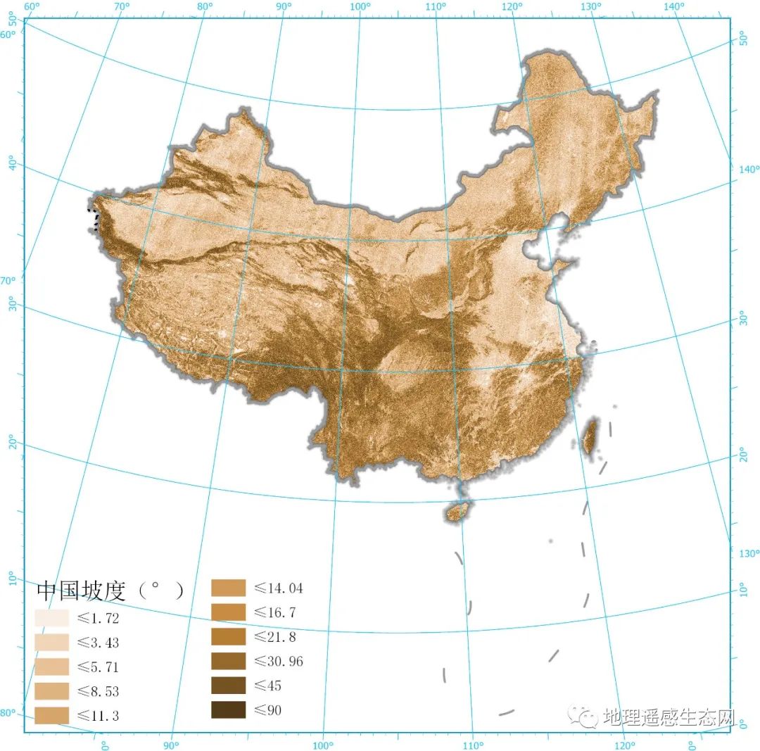 DEM数据获取坡位 dem数据提取坡度的步骤_机器学习