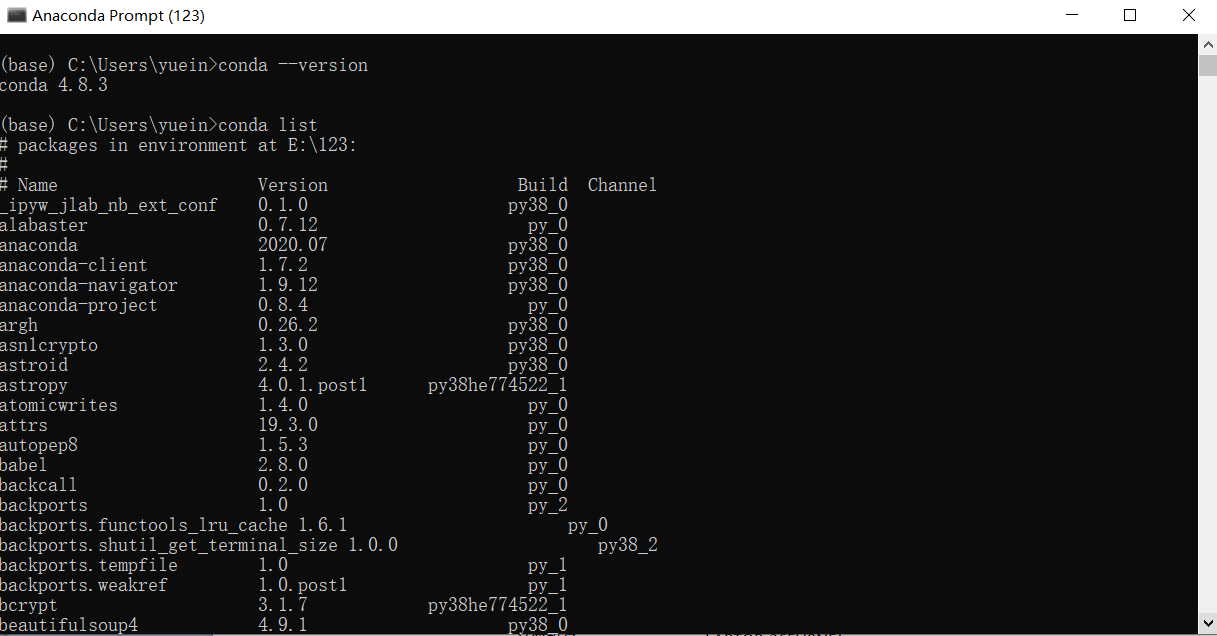 annaconda python环境变量 设置anaconda 的python环境变量_anaconda新建环境_17