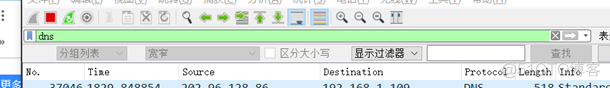 wireshark筛选dns解析特定域名 用wireshark分析dns_DNS_02