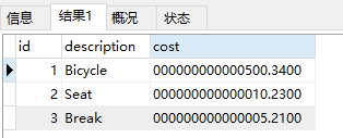 mysql decimal是否为空 mysql中decimal的用法_MySQL_02