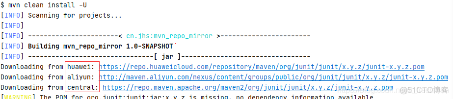 mvn仓库配置多个镜像激活 maven仓库和镜像_远程仓库_03