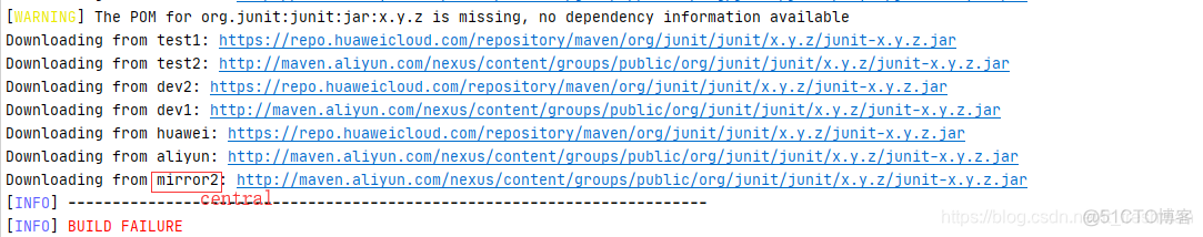 mvn仓库配置多个镜像激活 maven仓库和镜像_远程仓库_05