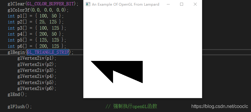 opengles jni实现三角形 opengl三角形边缘颜色_字段_02