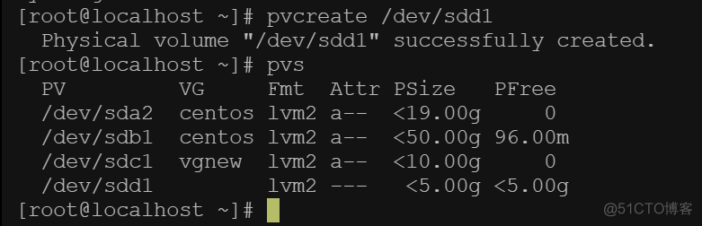 centos 未分区磁盘 centos查看未分配空间_centos 未分区磁盘_14