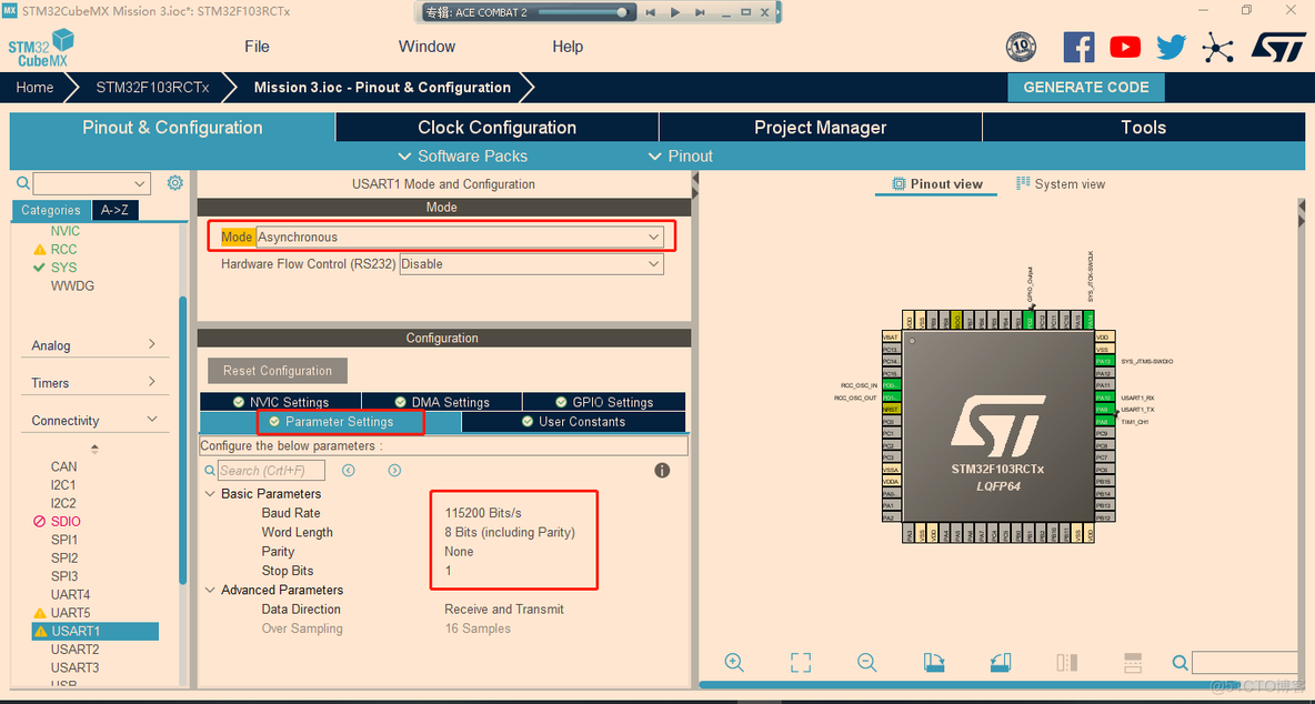 cubemx H723 串口dma 串口dma模式_stm32_10