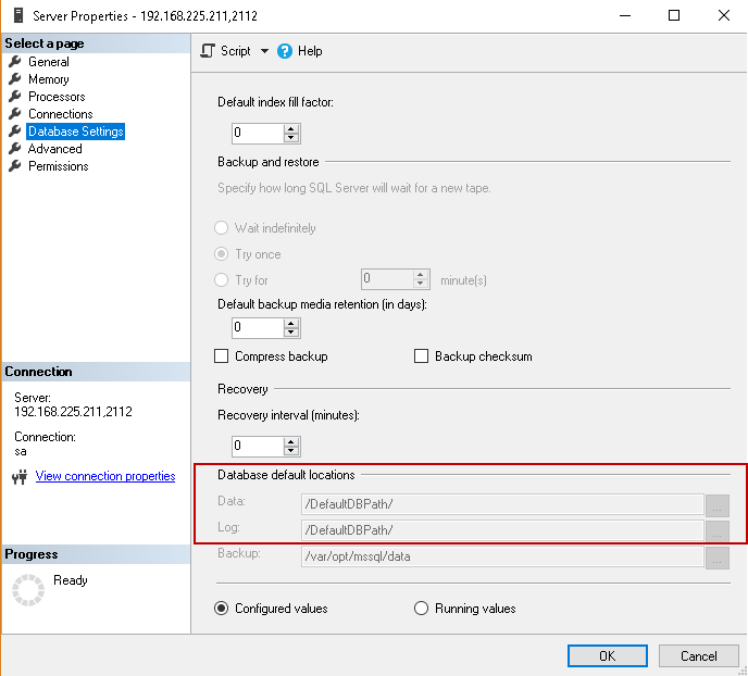 在SQL Server中如何修改数据库的Data路径 sql数据库路径更改_mysql_17