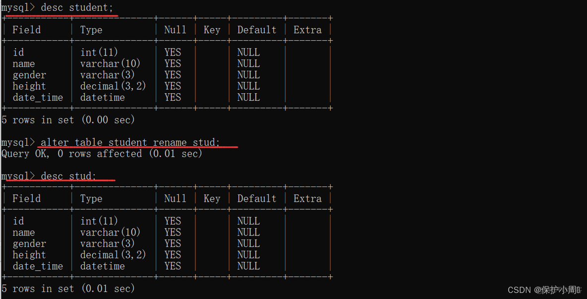 mysql数据库带小数点用什么类型 mysql小数类型建表怎么用_数据库_07