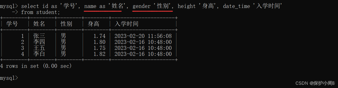 mysql数据库带小数点用什么类型 mysql小数类型建表怎么用_数据库_13