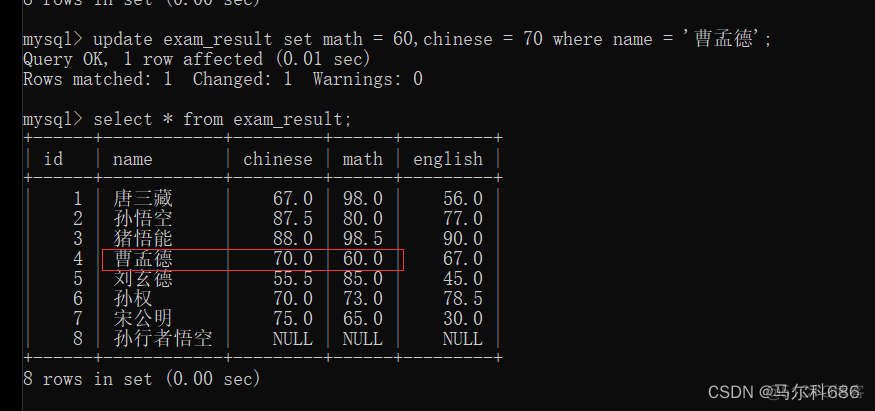 在mysql中如何查找某个属性属于哪一个表 mysql查询指定列_数据库_44