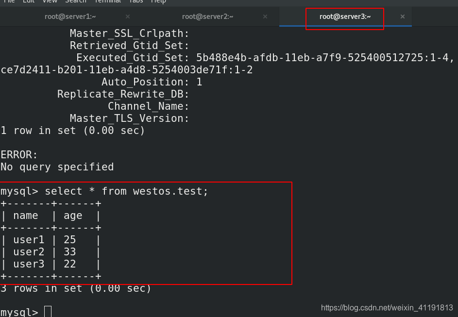 MySQL 的级联复制 mysql 级联从库_mysql_08