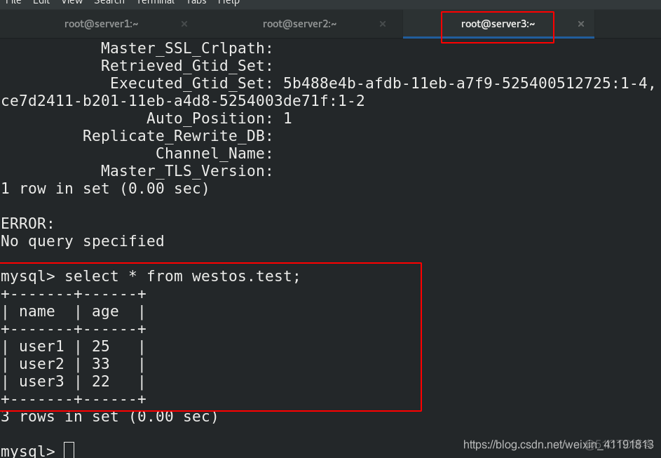 MySQL 的级联复制 mysql 级联从库_mysql_08