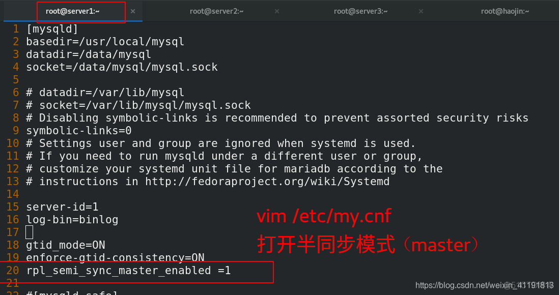 MySQL 的级联复制 mysql 级联从库_MySQL 的级联复制_10