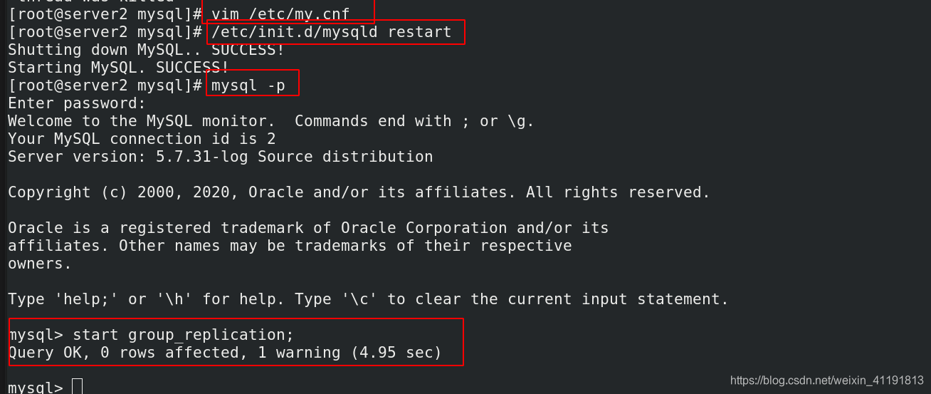 MySQL 的级联复制 mysql 级联从库_MySQL 的级联复制_40