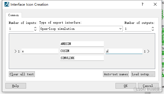 Amesim与python联合仿真接口配置 amesim与matlab联合仿真设置_Simulink_03