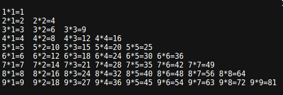 pythonfor循环plot pythonfor循环九九乘法表_2d