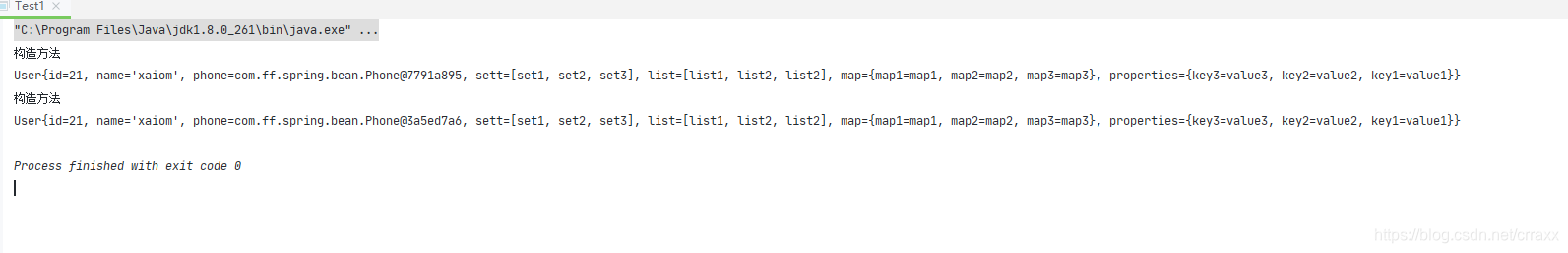 spring 生成指定参数的构造函数 spring有参构造方法注入注解_User_02