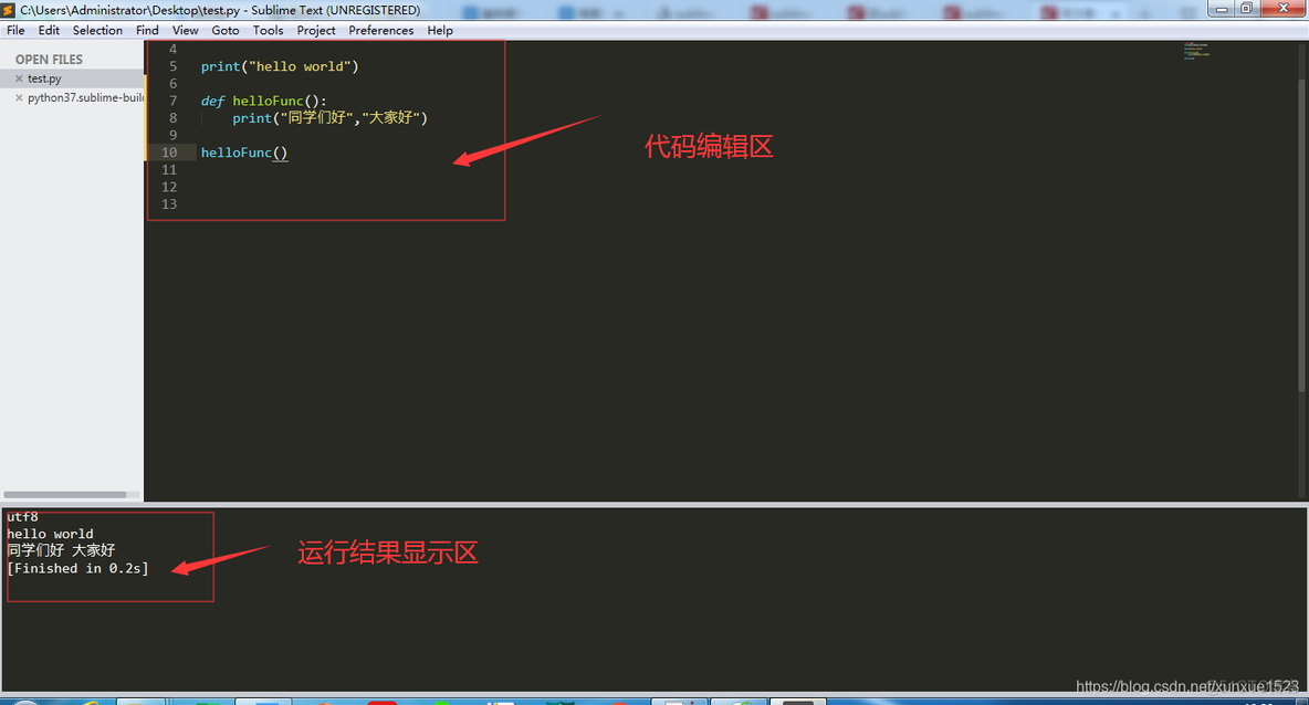 Sublime Text 3 修改python sublime配置python3_python开发 编辑器