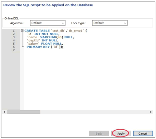 如何使用rancher创建一个mysql mysqlworkbench代码创建表_MySQL_16