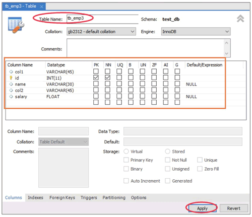 如何使用rancher创建一个mysql mysqlworkbench代码创建表_SQL_21