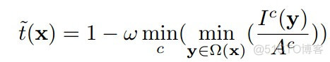 python暗通道先验算法去雾 暗通道去雾算法原理_类方法_03