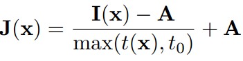 python暗通道先验算法去雾 暗通道去雾算法原理_python暗通道先验算法去雾_04