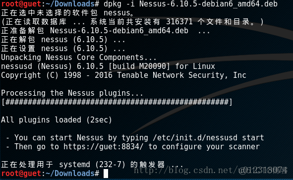 nessus window 安装Download Failed nessus插件下载失败_Kali_04