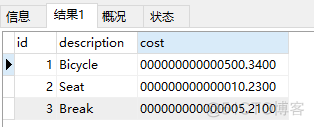 mysql DISTINCT 与求和 mysql求和decimal_数据库