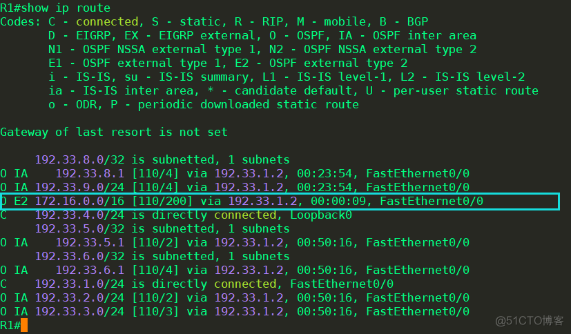 gns3如何在链路上配置ospf协议 gns3怎么查看ospf_路由表_10