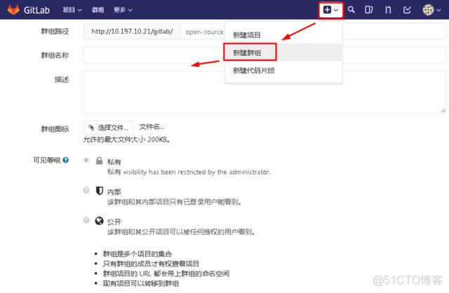 gitlab中怎么解除Blocked gitlab详解_gitlab中文_03