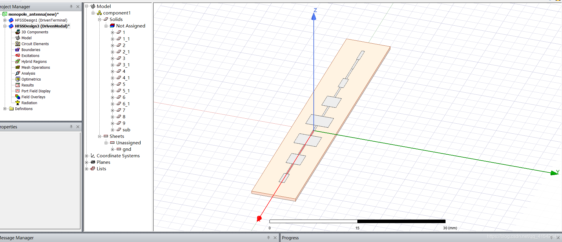 HFSS导出Results HFSS导出到CST_3D_19