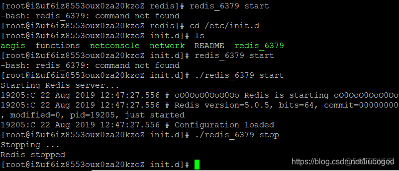 centos redis 设置自动启动 centos启动redis命令_centos redis 设置自动启动_02