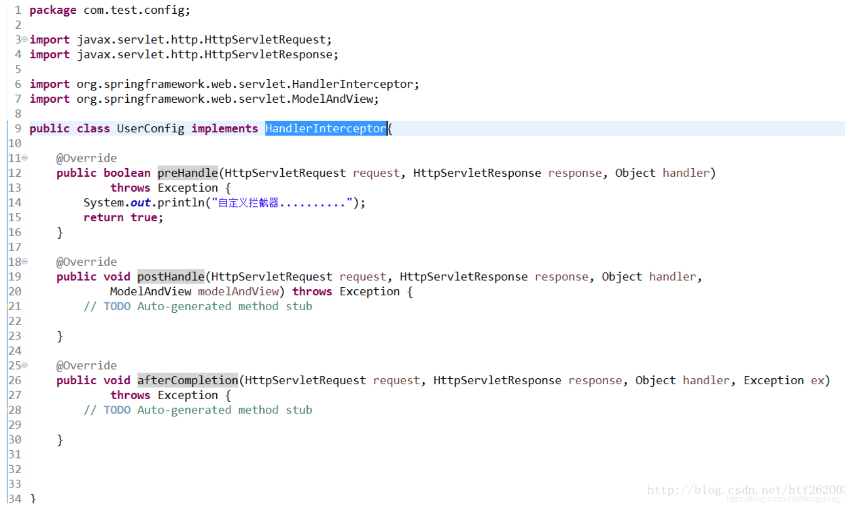 springboot 响应拦截添加响应头 springboot拦截器添加参数,springboot 响应拦截添加响应头 springboot拦截器添加参数_自定义拦截器,第1张