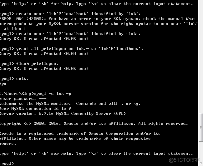 命令行登陆postgrel 命令行登陆mysql数据库_MySQL_21