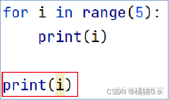 python使用双重循环在屏幕上打印出矩阵 python双重循环语句_for循环_05