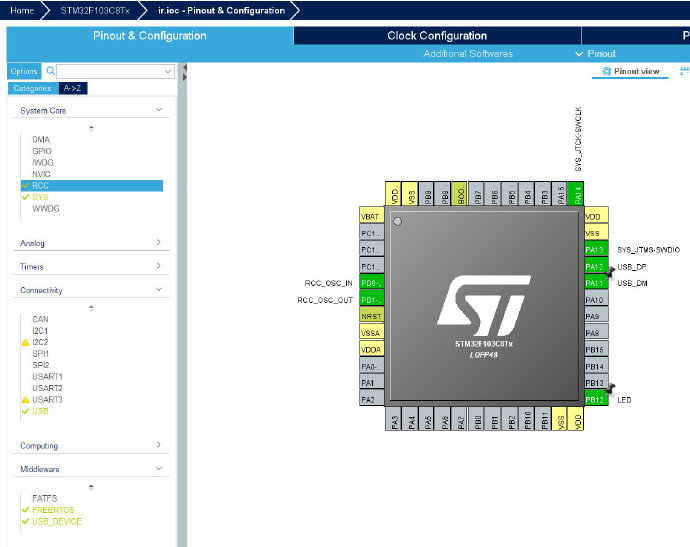 STM32CUBEMX下载 stm32cubeMX下载那个版本_USB CDC