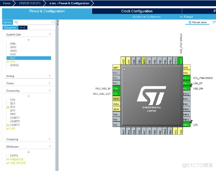 STM32CUBEMX下载 stm32cubeMX下载那个版本_FreeRTOS