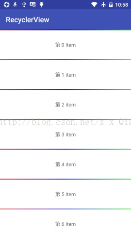 Android recyclerview 收起item动画 android recyclerview使用_android_02