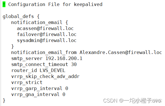 linux6系统装keepalived报错 linux keepalive配置_数据库_07