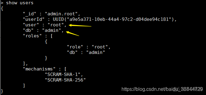 linux mongodb root用户修改密码 修改mongodb的密码_数据库