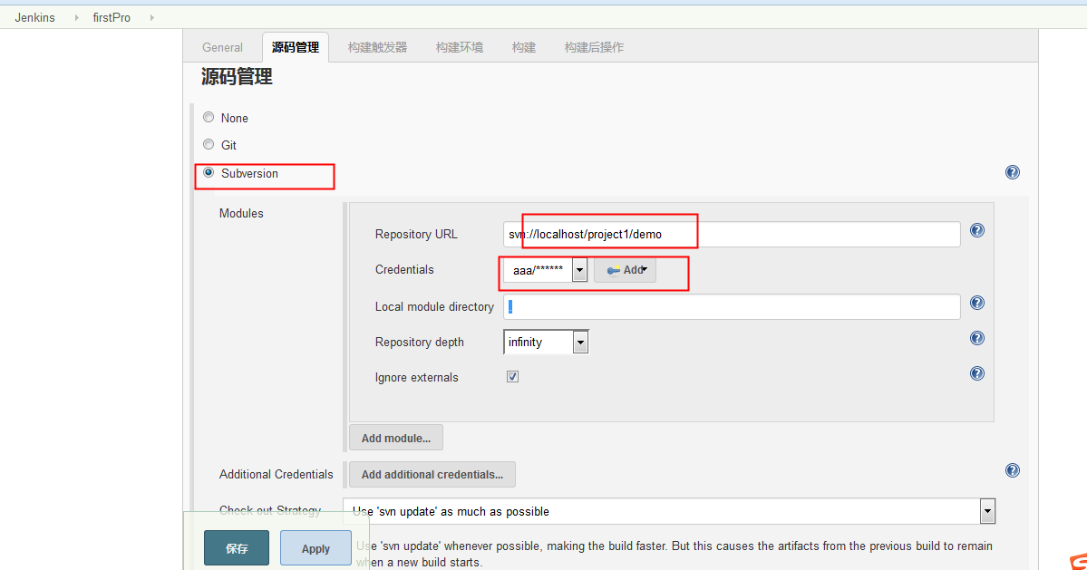 jenkins svn 选择版本构建 jenkins配置svn自动构建_Jenkins_14