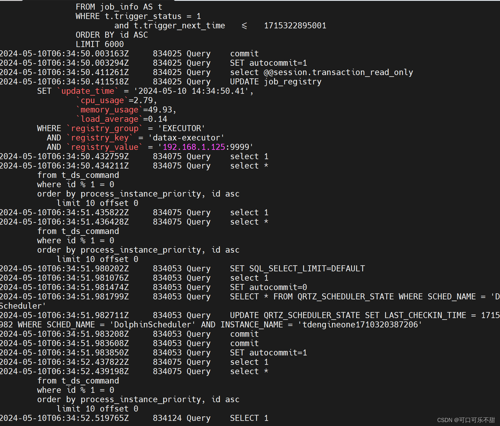 mysql 日志查询sql mysql查看日志内容_数据库_08