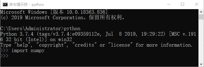 python numpy怎么下载 numpy如何下载_python_02