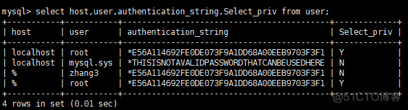 mysql 用户只能看到数据库其他数据库不能看到 mysql查看某个用户的权限_mysql