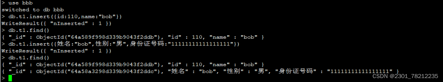 mongodb数据量大小查看 怎么查看mongodb里的数据_身份验证_42