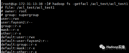 hdfs权限给其他用户 hdfs acl权限_HDFS_04